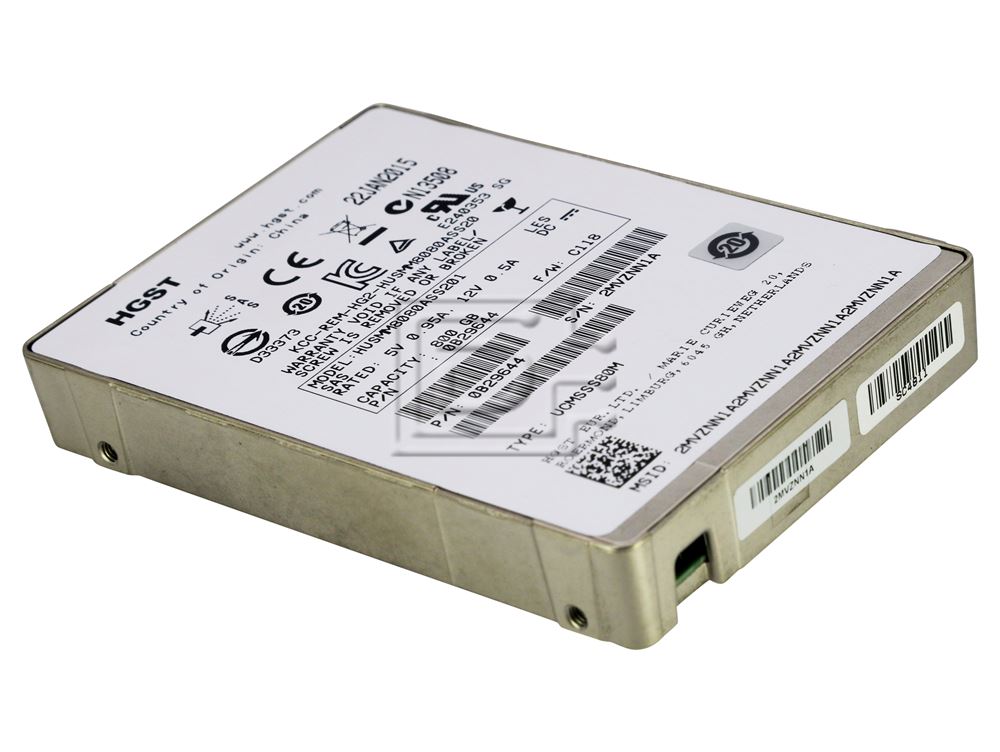 Western Digital Ultrastar SSD800MM HUSMM8080ASS201 0B29644 800GB 7.2K RPM SAS 12Gb/s TCG MLC 2.5in Solid State Drive (HUSMM8080ASS201) thumbnail