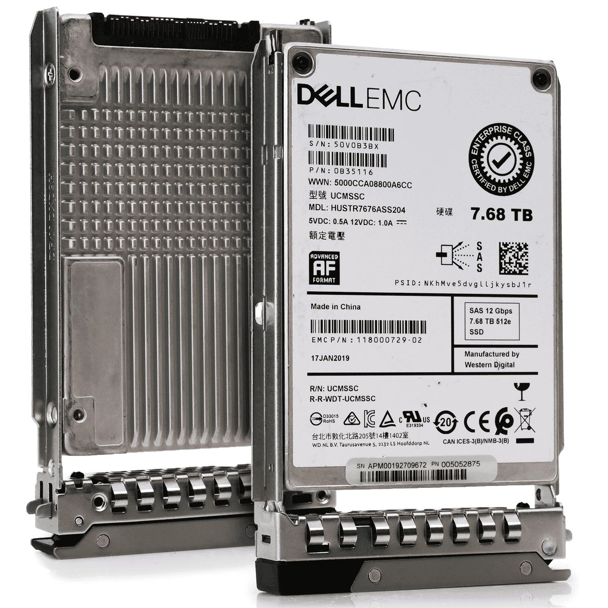 Western Digital HGST Ultrastar SS300 HUSTR7676ASS204 118000729-02 7.68TB SAS 12Gb/s 512e 1DWPD Read Intensive 2.5in Solid State  (HUSTR7676ASS204) thumbnail