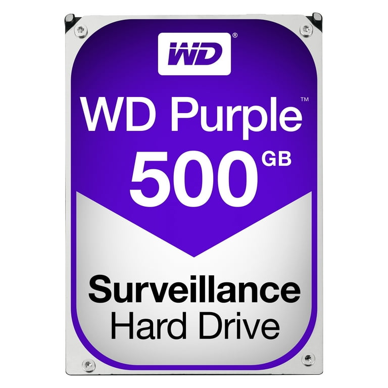 Western Digital Purple WD05PURZ 500GB 5.4K RPM SATA 6Gb/s 3.5 Hard Drive (WD05PURZ) thumbnail