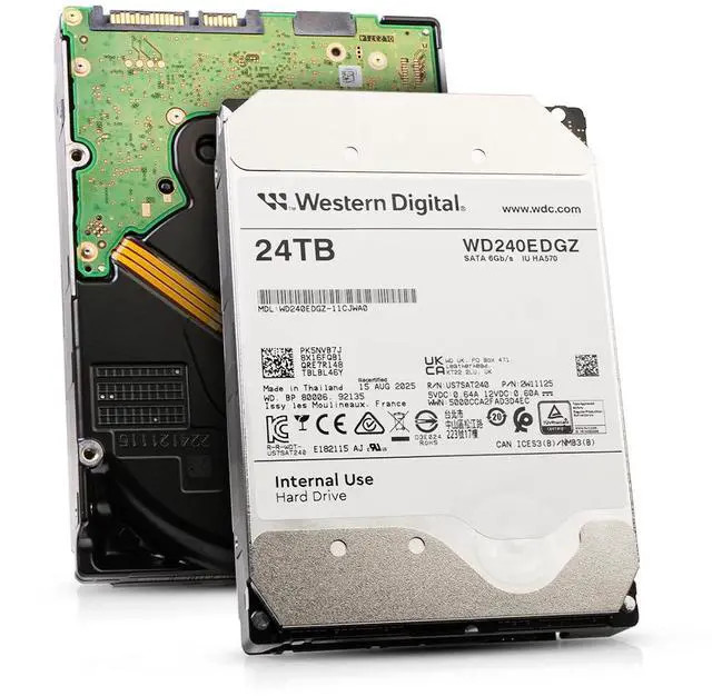 Western Digital IU HA570 WD240EDGZ 24TB 7.2K RPM SATA 6Gb/s 512e 512MB 3.5in HDD (WD240EDGZ) thumbnail