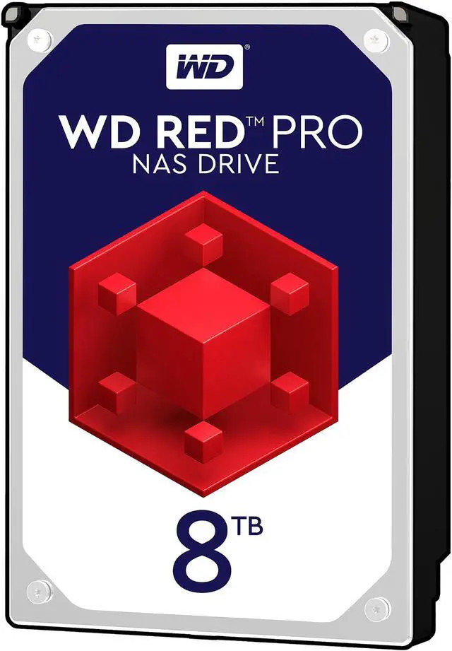 Western Digital Red Pro WD8001FFWX 8TB 7.2K RPM SATA 6Gb/s 3.5 Hard Drive (WD8001FFWX) thumbnail