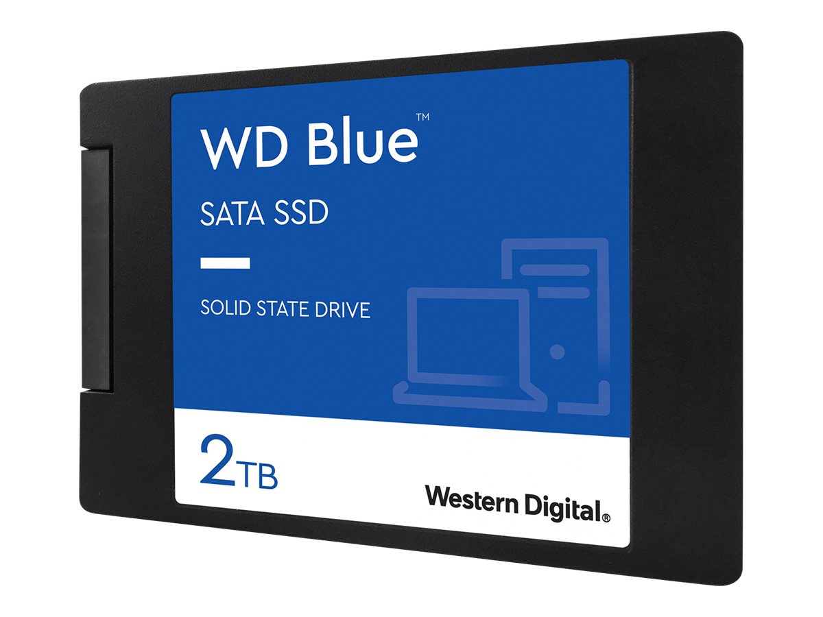 Western Digital Blue 2TB SATA 6Gb/s 2.5 Solid State Drive (WDS200T2B0A) (WDS200T2B0A) thumbnail