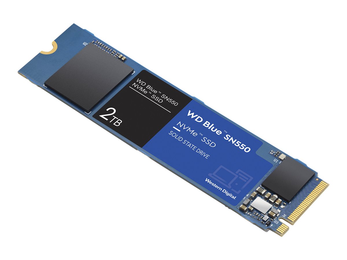 Western Digital Blue SN550 WDS200T2B0C 2TB PCIe Gen 3.0 x4 4GB/s M.2 2280 Solid State Drive (WDS200T2B0C) thumbnail