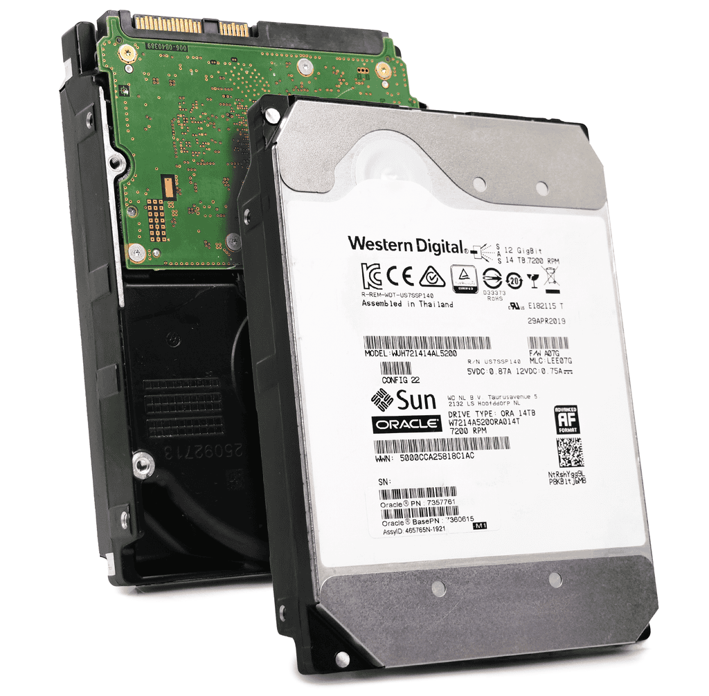 Western Digital Ultrastar DC HC530 WUH721414AL5200 0F31067 14TB 7.2K RPM SAS 12Gb/s 512e 3.5in Hard Drive (WUH721414AL5200) thumbnail