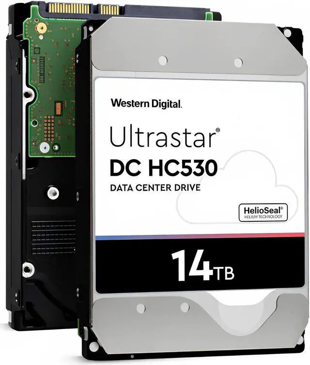 Western Digital Ultrastar DC HC530 WUH721414ALE6L1 0F31170 14TB 7.2K RPM SATA 6Gb/s 512e SED 3.5in Hard Drive (WUH721414ALE6L1) thumbnail