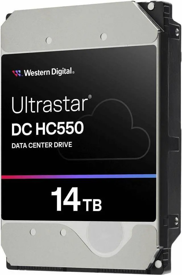 Western Digital Ultrastar DC HC550 WUH721814AL5204 0F38528 14TB 7.2K RPM SAS 12Gb/s 512e 3.5in Hard Drive (WUH721814AL5204) thumbnail
