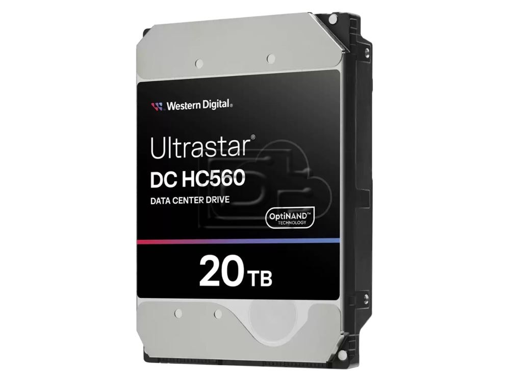 Western Digital Ultrastar DC HC560 WUH722020BL5201 0F38651 20TB 7.2K RPM SAS 12Gb/s 512e TCG-Enterprise 3.5in Hard Drive (WUH722020BL5201) thumbnail