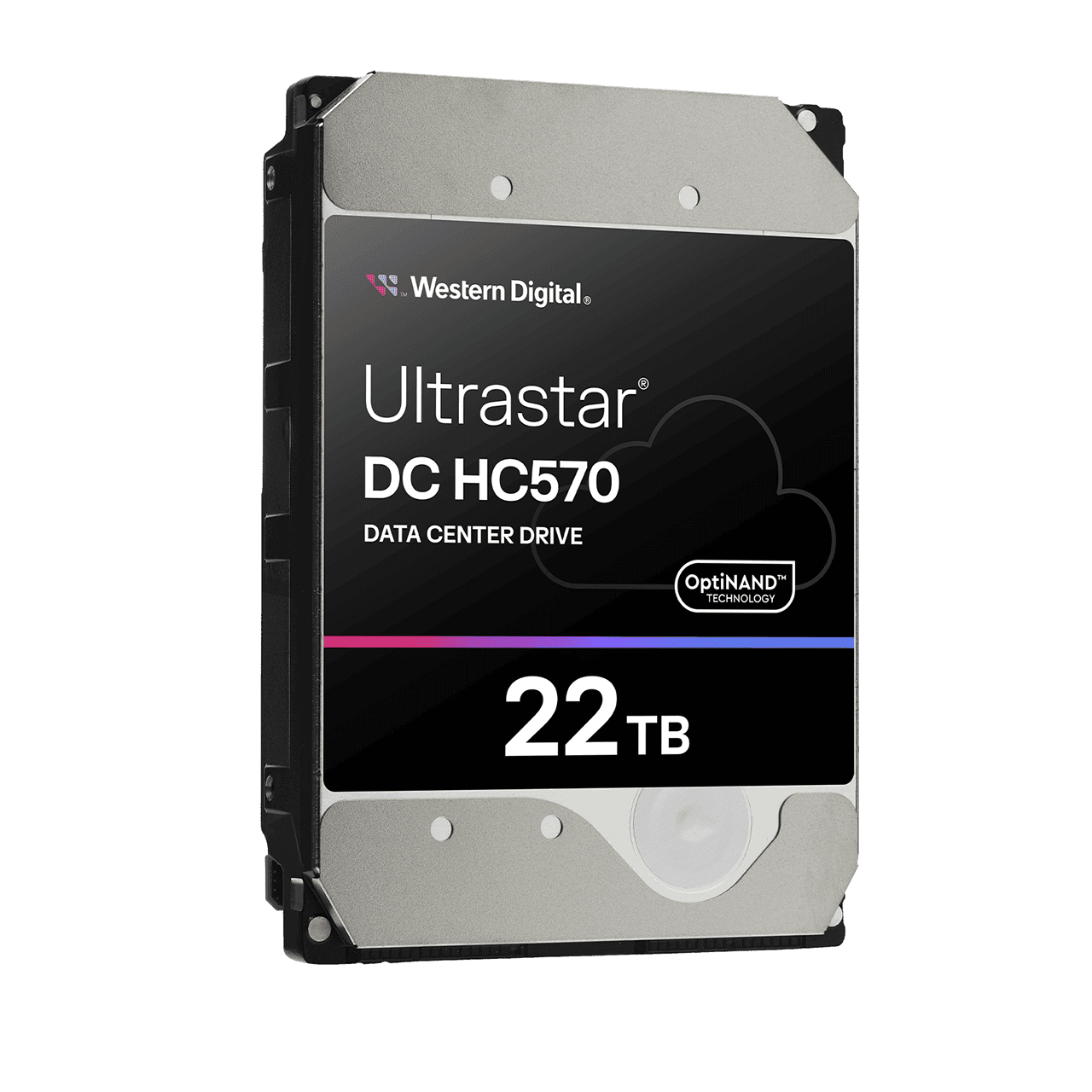 Western Digital Ultrastar DC HC HC570 WUH722222ALE6L0 0F48153 22TB 7.2K RPM SATA 6Gb/s 512e 3.5in Hard Drive (WUH722222ALE6L0) thumbnail