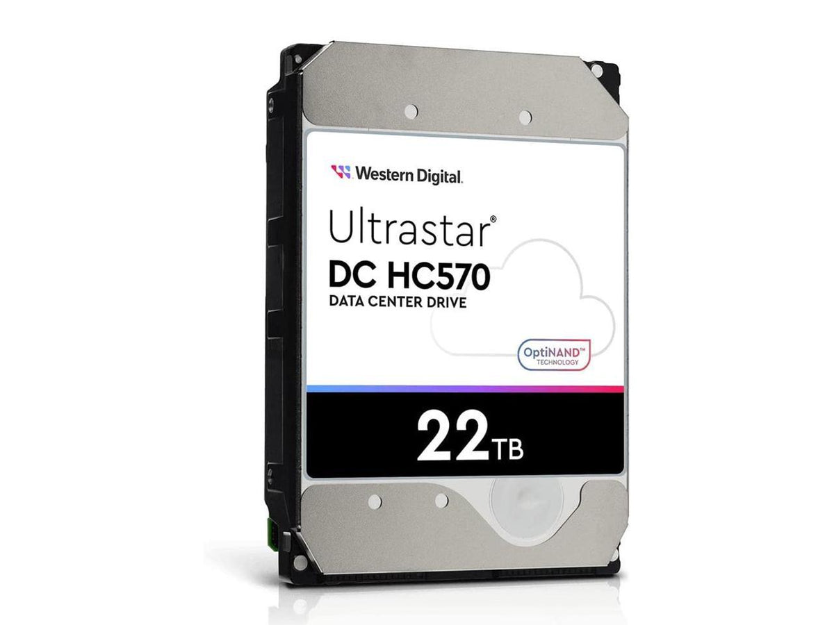 Western Digital Ultrastar DC HC570 WUH722222ALE6L4 0F48155 22TB 7.2K RPM SATA 6Gb/s 512e SE 3.5in Hard Drive (WUH722222ALE6L4) thumbnail