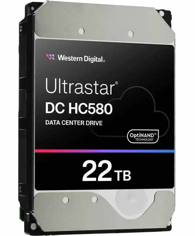 Western Digital Ultrastar DC HC580 WUH722422AL5201 0F62790 22TB 7.2K RPM SAS 12Gb/s 512e 3.5in Hard Drive (WUH722422AL5201) thumbnail