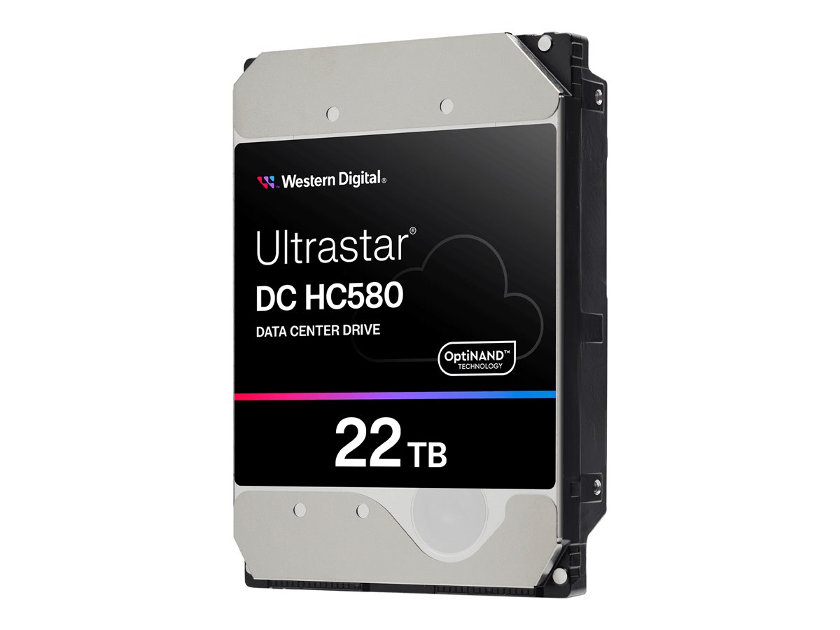 Western Digital Ultrastar DC HC580 WUH722422ALE6L1 0F62784 22TB 7.2K RPM SATA 6Gb/s 512e SED 3.5in Hard Drive (WUH722422ALE6L1) thumbnail