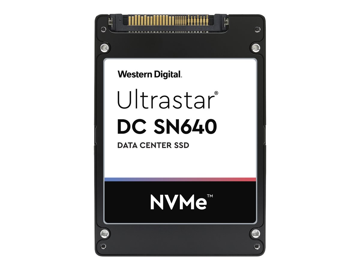 Western Digital Ultrastar DC SN640 WUS4BB019D7P3E4 0TS1850 1.92TB 0.8 DWPD PCIe Gen 3.0 x4 4GB/s 3D TLC U.2 NVMe 2.5in SSD (WUS4BB019D7P3E4) thumbnail
