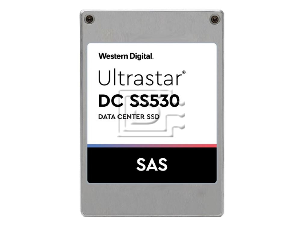 Western Digital Ultrastar DC SS530 WUSTM3220ASS204 0P41786 200GB 10 DWPD SAS 12Gb/s 3D TLC 2.5in SSD (WUSTM3220ASS204) thumbnail