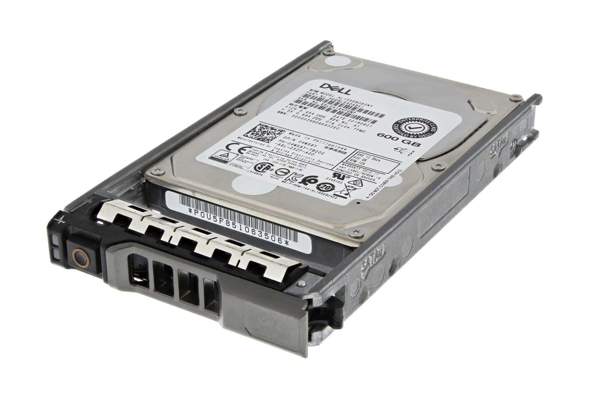Dell 600GB 15K 2.5 SAS 12G FKJ06 (FKJ06-RFB) thumbnail