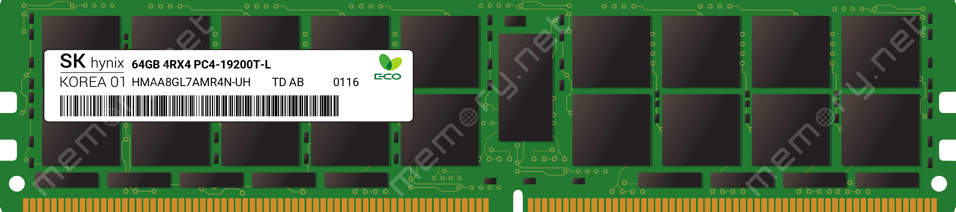 Dell 64GB 4Rx4 PC4-19200T (HMAA8GL7AMR4N-UH-RFB) thumbnail