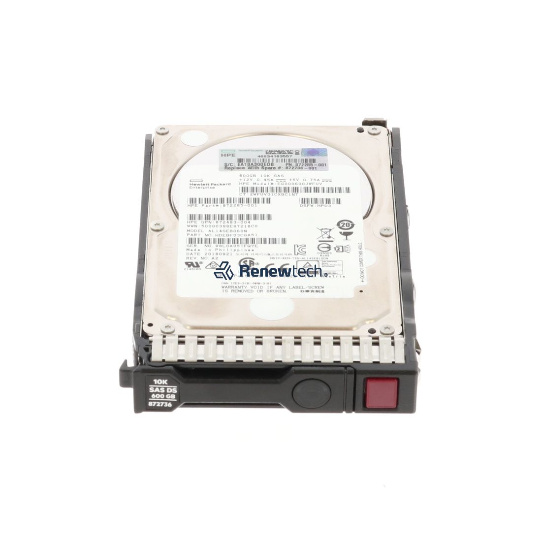 HP DRV HD 600GB 6G SAS 10K 2 (RP001186813) thumbnail