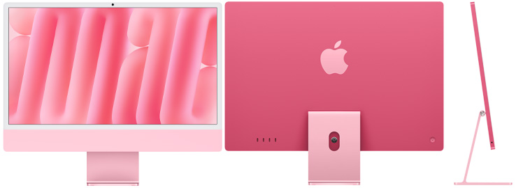 APPLE IMAC 24 M4 101016 16GB 256GB GE STD MM K+TID+NUM SILVER (Z1EH-EN17) (Z1EH-DE17) thumbnail