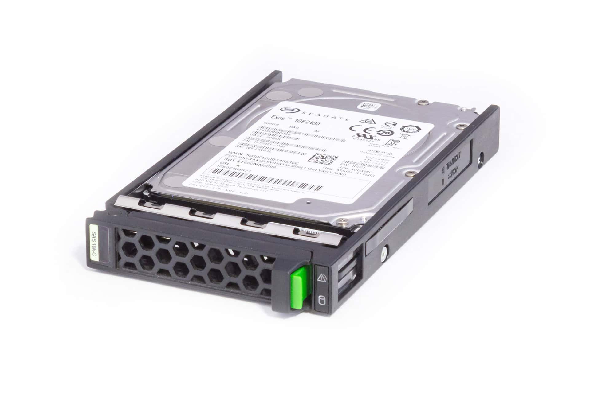 Fujitsu 600GB SAS HDD 12G 10K 512n 2.5in (10602388664) thumbnail