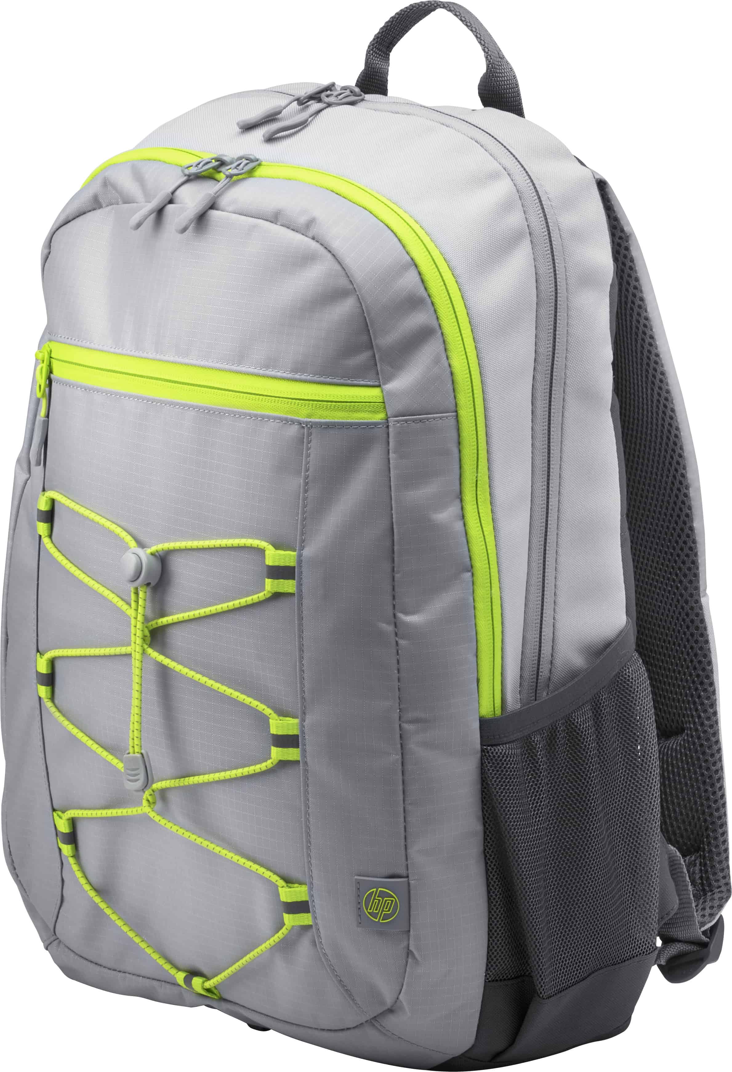 HP 15,6-inch (39,62 cm) Active backpack (Grey/Neon Yellow) (1LU23AA#ABB) thumbnail
