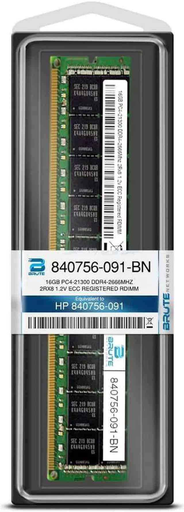 HP 16GB (1X16GB) Dual Rank X8 (840756-091) thumbnail