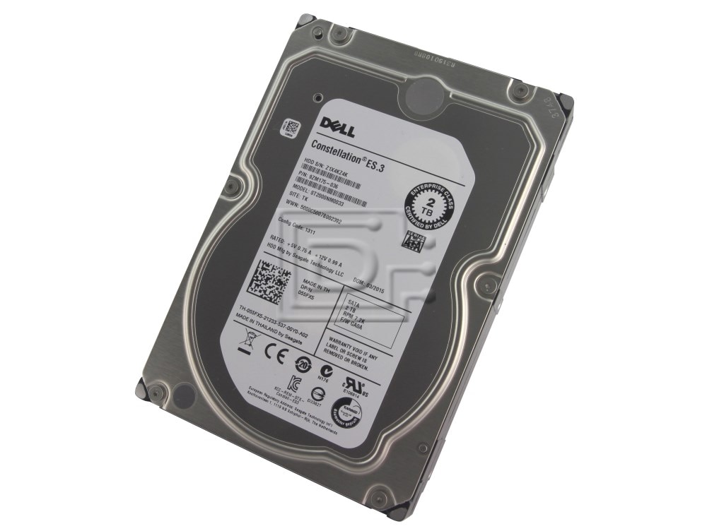Dell 2TB 7.2K 3.5 SATA 6G (55FX5-RFB) thumbnail
