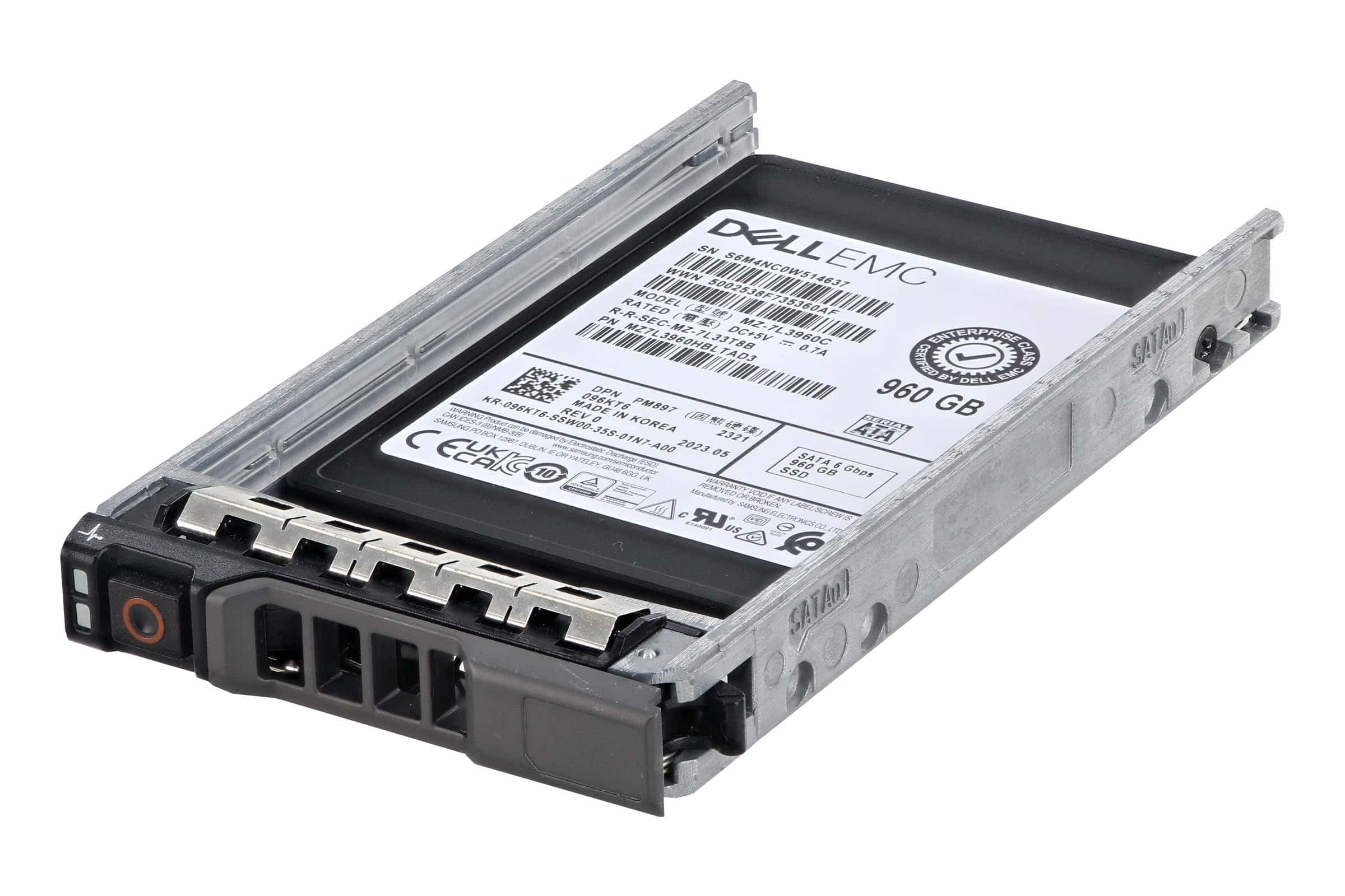 Dell 960GB SSD 2.5 SATA 6G MIX (6PKVX-RFB) thumbnail