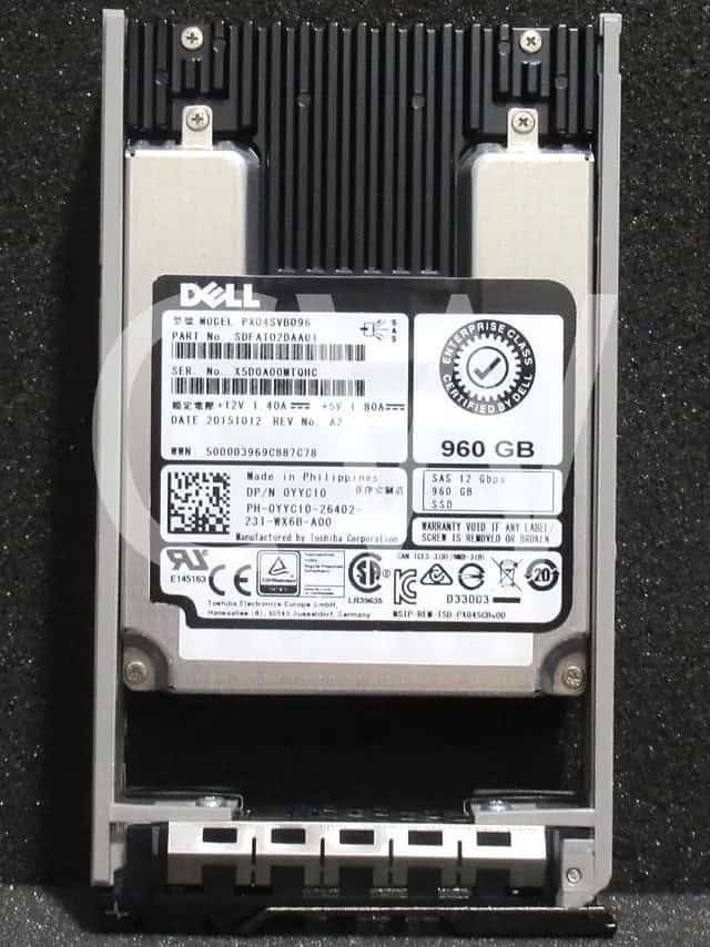 Dell 960GB SSD 2.5 SATA 6G MIX MLC (MXJKN-RFB) thumbnail