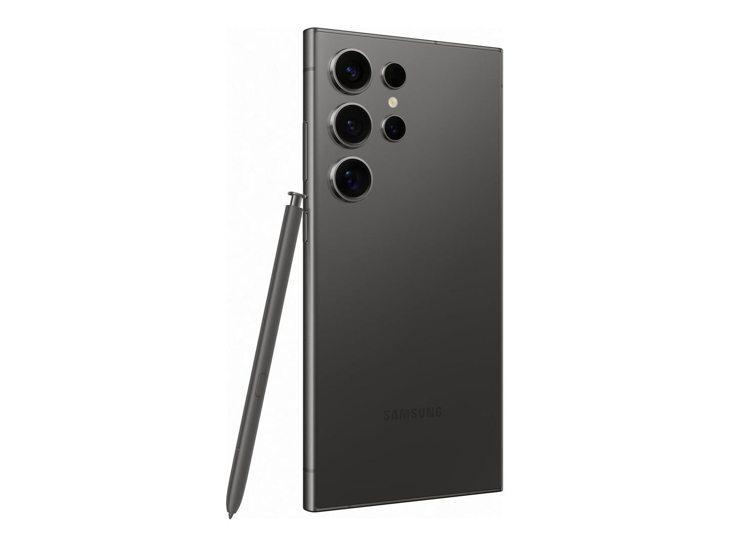 Samsung Galaxy S24 Ultra Enterprise 256GB Titanium Black EU 6.8 Inch (SM-S928BZKGEEE) thumbnail