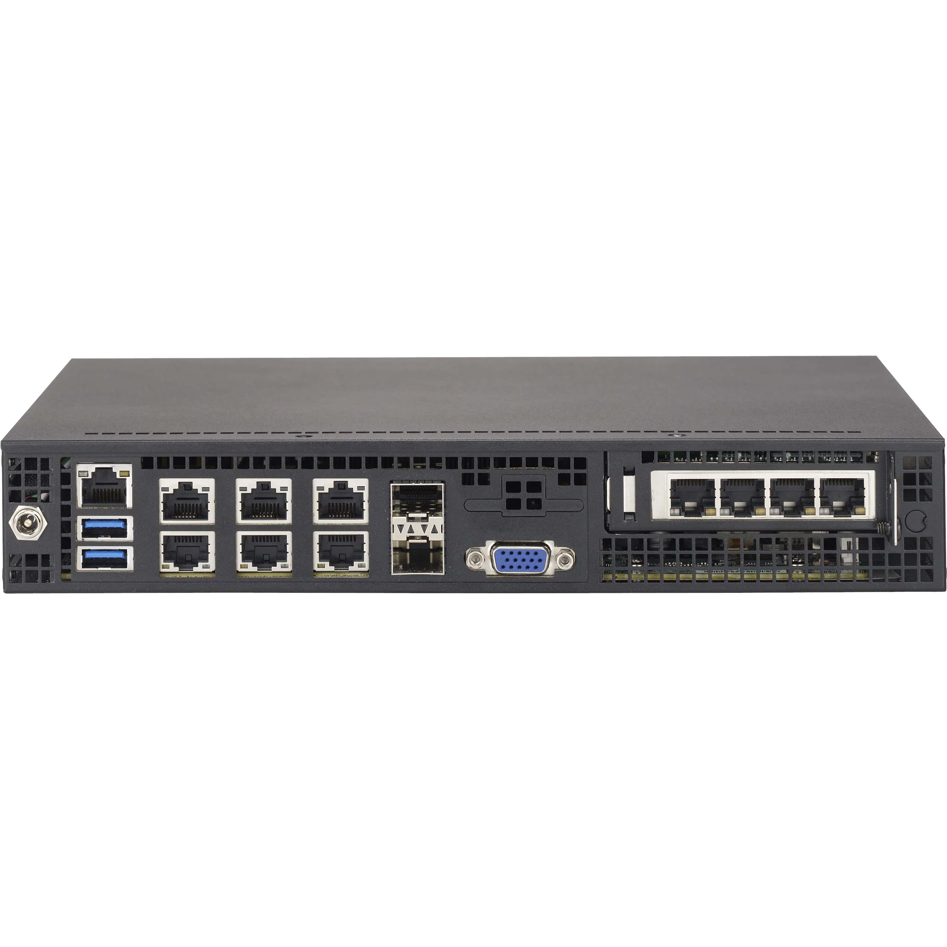 Super Micro Barebone Server Supermicro SuperServer 1U Intel Xeon D-1518 (4C/8T) 2,2 GHz SYS-E300-8D (SYS-E300-8D) thumbnail