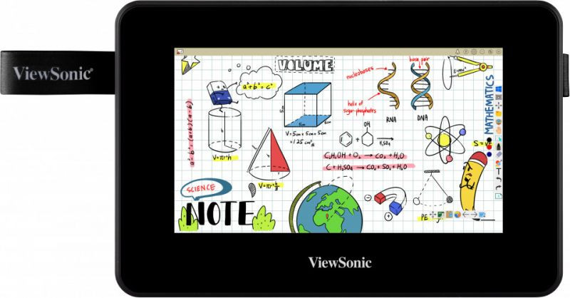 Viewsonic ID710-BWW schrijftablet LCD 17,8 cm (7") Zwart (ID710-BWW) thumbnail