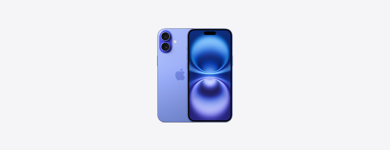 APPLE MOBILE PHONE IPHONE 16/128GB ULTRAMARINE MYEC3 (MYEC3HN/A) thumbnail