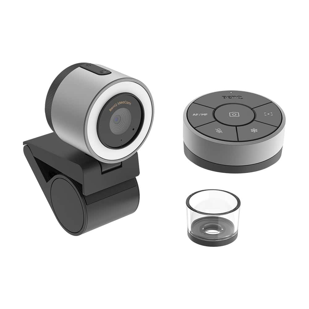 BenQ IdeaCam S1 Pro webcam 8 MP 3264 x 2448 Pixels USB Zwart, Zilver (9H.F9100.G2T) thumbnail