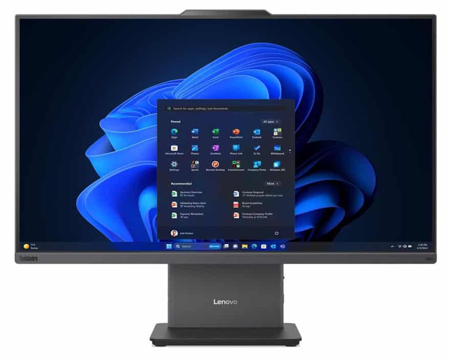 Lenovo ThinkCentre neo 55a 24 Gen 6, AMD Ryzen™ 5 220 (3.20GHz, 16MB), W11P64 CZ/SK/EN, 8.0GB, 1x256GB SSD M.2 2280 PCIe Gen4 TL (13FA003JCK) thumbnail