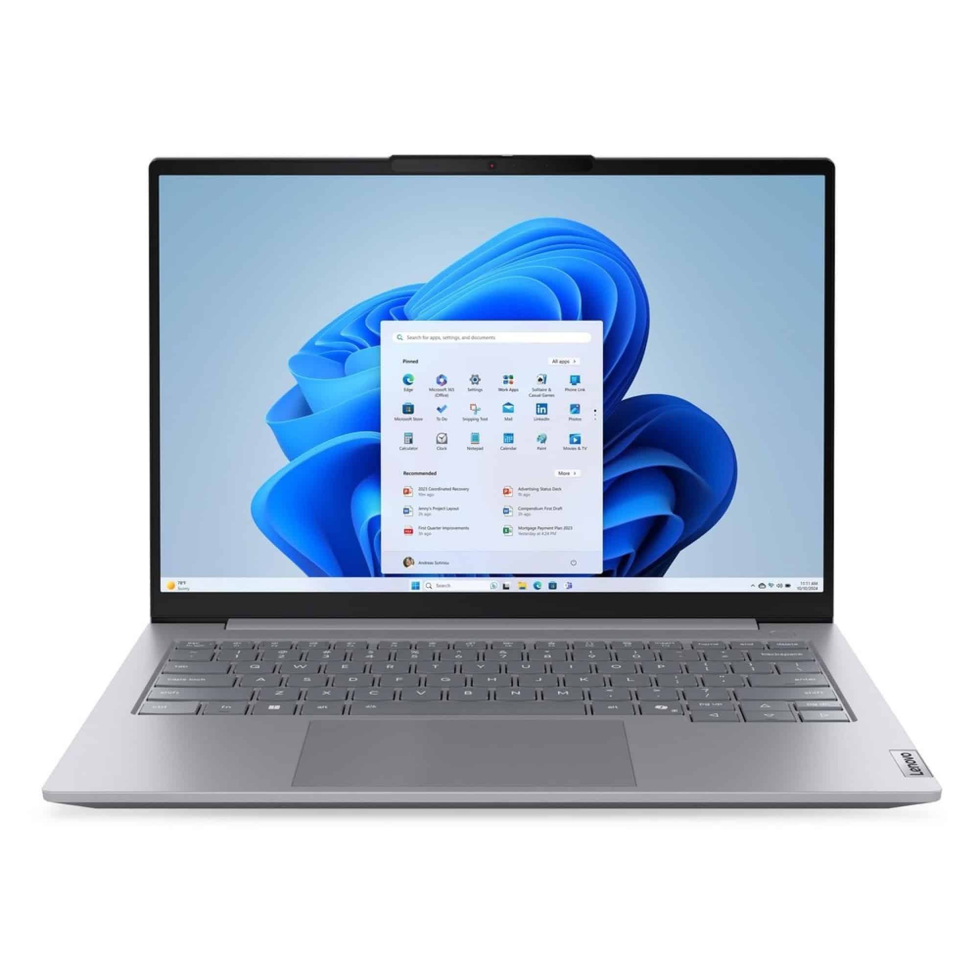 Lenovo ThinkBook 14 G9 IRL, Intel® Core™ 5 210H (E-cores up to 3.60GHz, 12MB), 14 WUXGA Non-Touch, 16.0GB, 1x1TB SSD M.2 2242 PC (21UY0065RI) thumbnail