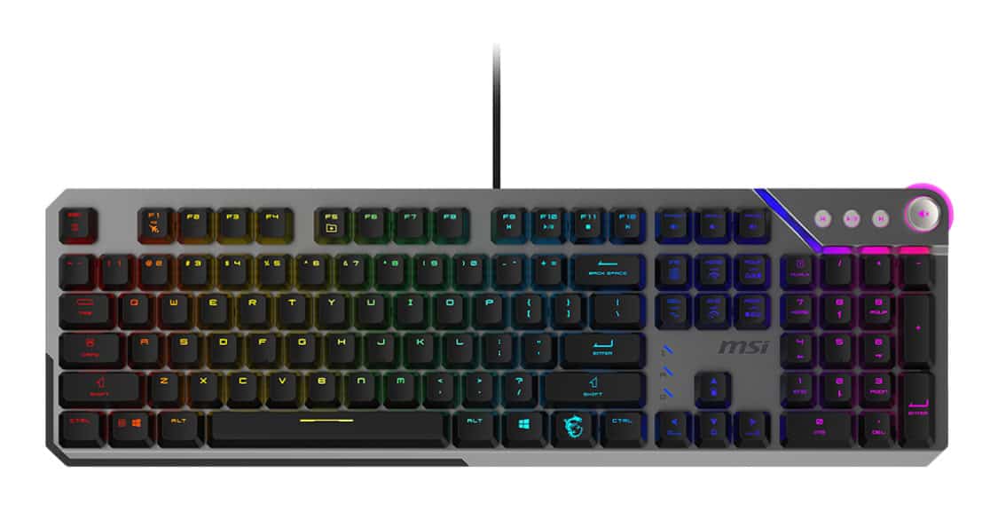 MSI STRIKE 600 Silent Gaming Keyboard, (S11-04DE249-CLA) thumbnail