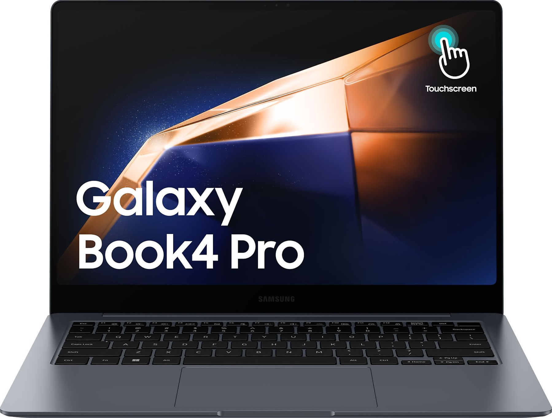 Samsung Galaxy Book4 Pro NP944XGK-KG1NL laptop Intel Core Ultra 7 155H 35,6 cm (14") Touchscreen WQXGA+ 16 GB LPDDR5x-SDRAM 512 GB SSD Wi-Fi 6E (802.11ax) Windows 11 Pro Nederlands Grijs (NP944XGK-KG1NL) thumbnail