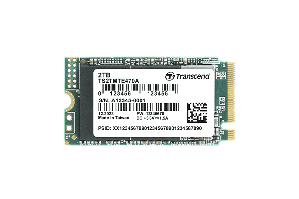 Transcend MTE470A 128 GB Interne M.2 PCIe NVMe SSD 2242 3.0 x4 Retail (TS128GMTE470A) (TS128GMTE470A) thumbnail