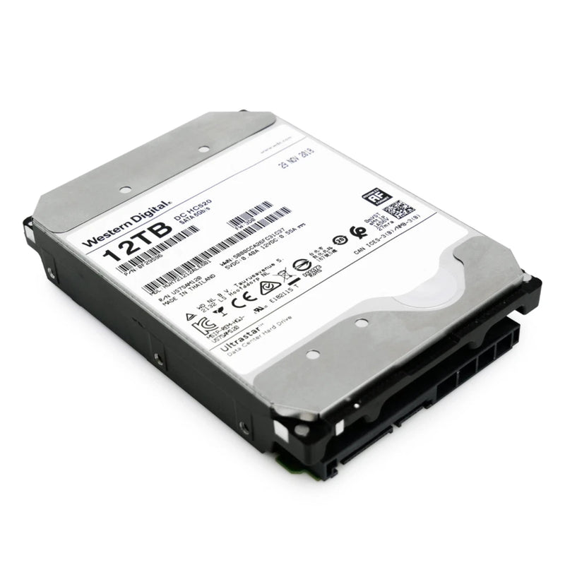 Western Digital Ultrastar DC HC520 HUH721212ALE601 0F29596 12TB 7.2K RPM SATA 6Gb/s 512e 256MB 3.5in HDD (HUH721212ALE601-0F29596) thumbnail