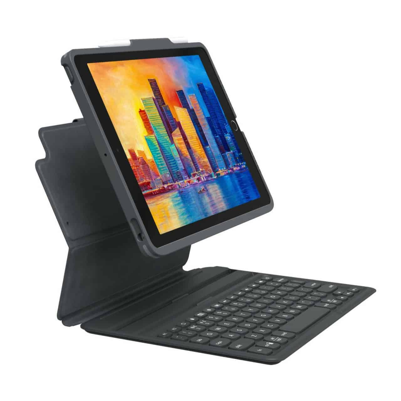 ZAGG Pro Keys toetsenbord Universeel Bluetooth QWERTY Scandinavisch Grijs (103410816) thumbnail