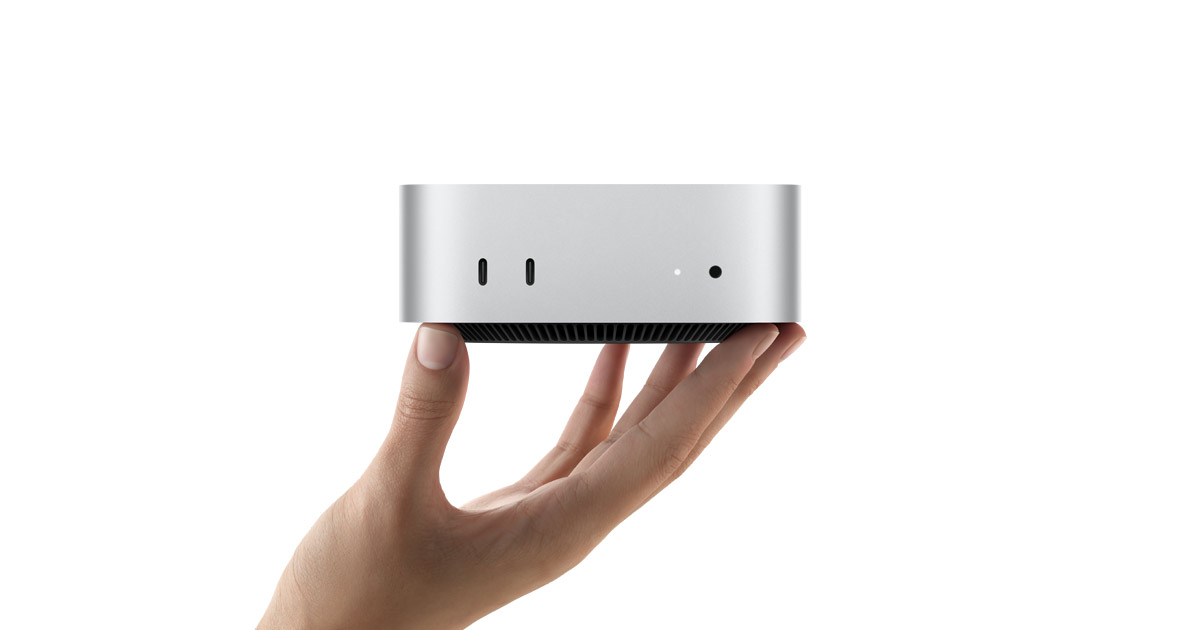 Apple Mac Mini CTO Mac mini , Apple M, M4, 24 GB, 1 TB, SSD, macOS Sequoia - Silver (Z1JX-001000) thumbnail