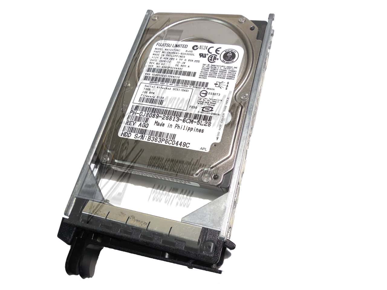 Dell NetApp 73GB 10K FC Disk 3.5 (108-00056-RFB) thumbnail