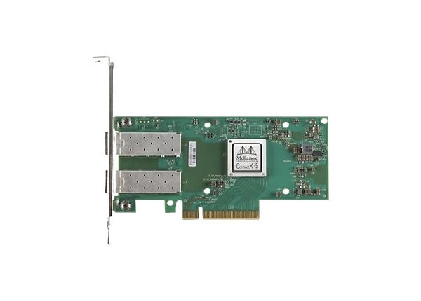 DELL MELLANOX CX512F 25GB SFP28 DUAL-PORT PCI-E ADAPTER - HPB (TDNNT-HP) thumbnail