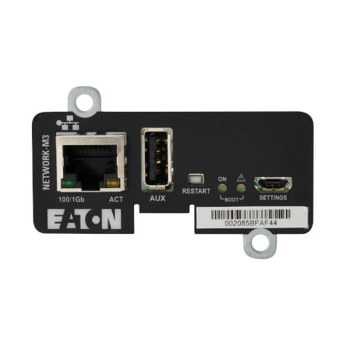 Eaton Gigabit Network Card M3 with EMP Gen 2 (NETEMP-M3) thumbnail
