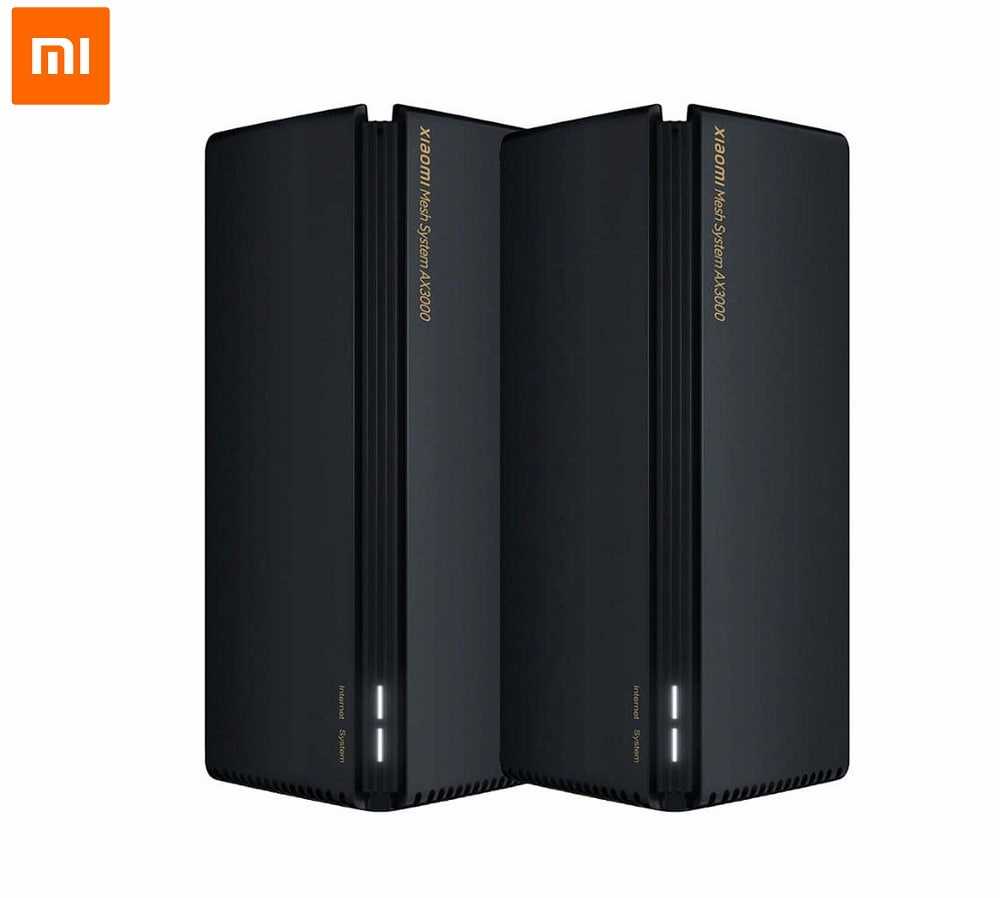 Xiaomi WLAN Mesh System AX3000 (2-Pack) (2Pack) black Schwarz (DVB4287GL) (DVB4287GL) thumbnail