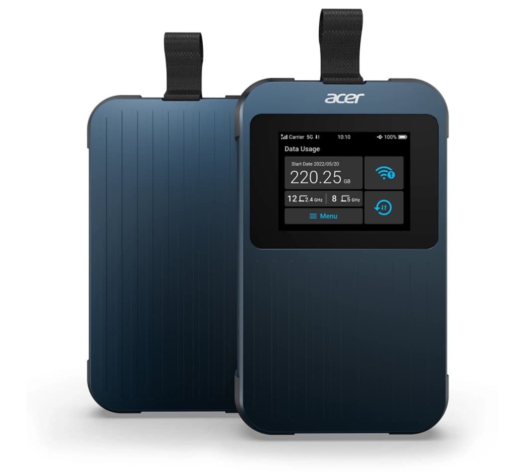 Acer Connect ENDURO M3 5G Mobile Wi-Fi, 1GB international data Modem/router voor mobiele netwerken (FF.G1QTA.001) thumbnail