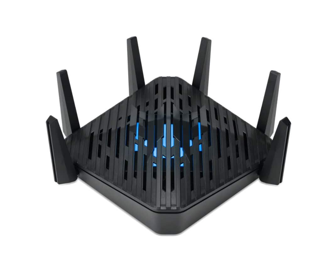 Acer Predator Connect W6 Wi Fi 6E draadloze router Gigabit Ethernet Tri-band (2,4 GHz / 5 GHz / 6 GHz) Zwart (FF.G22WW.001) thumbnail