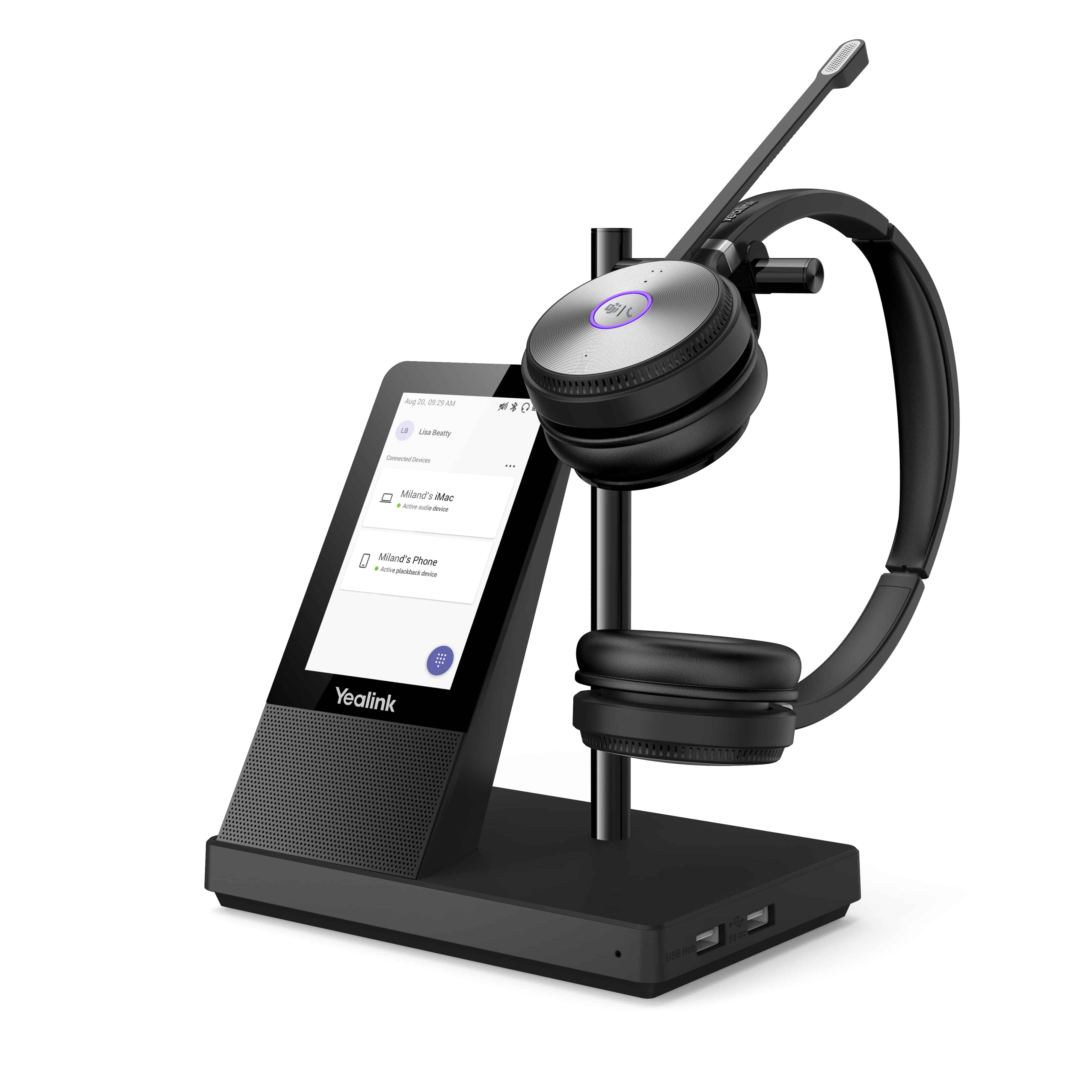 Yealink WH66 DECT Draadloze Headset DUAL TEAMS (1308003) thumbnail