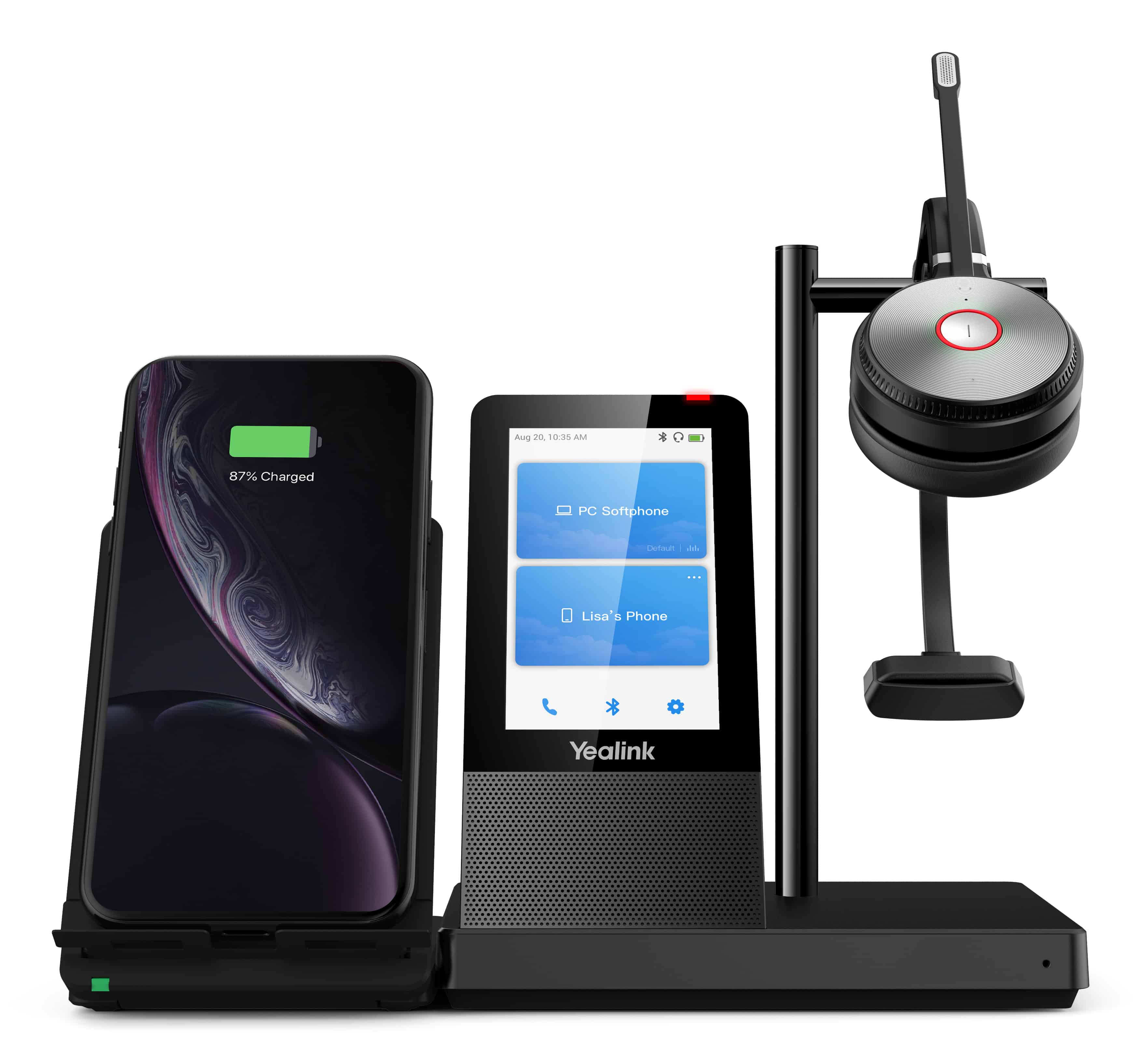Yealink WH66 DECT Draadloze Headset MONO UC (1308007) thumbnail