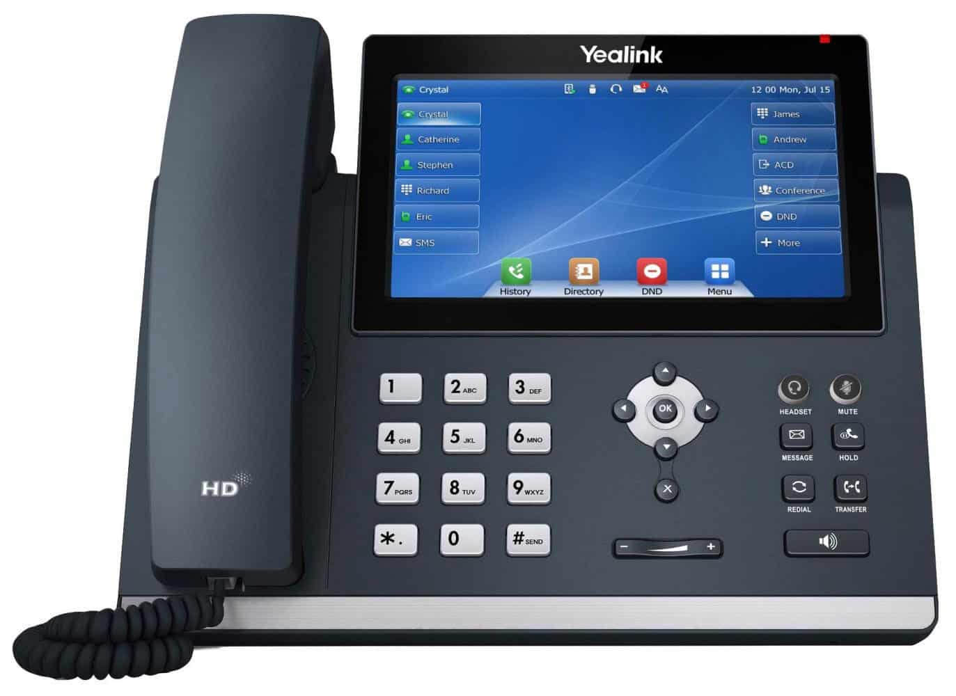 Yealink SIP-T48U IP telefoon Grijs LED Wifi (SIP-T48U) thumbnail