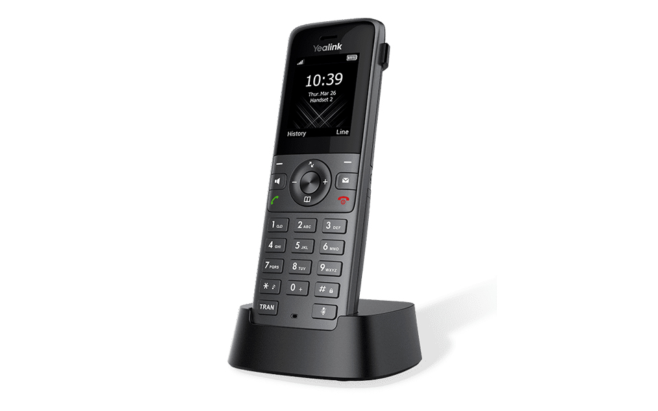 Yealink W73H IP telefoon Zwart 2 regels TFT (W73H) thumbnail